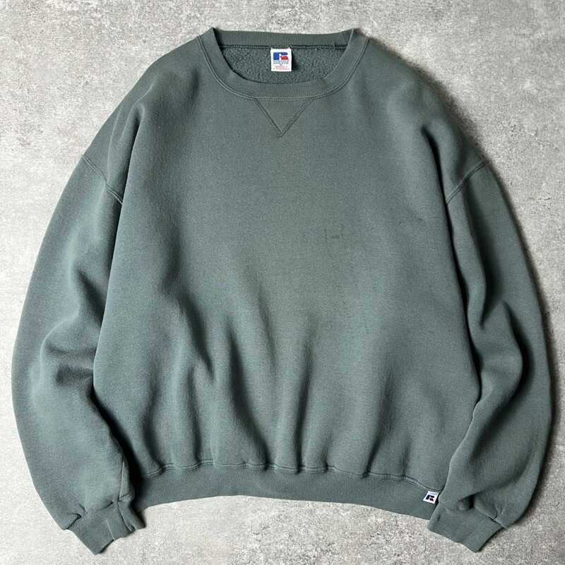 楽天市場】00s RUSSELL 無地 前V スウェット トレーナー L / 00年代