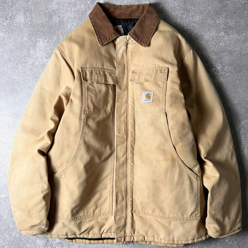 楽天市場】80s 90s USA製 Carhartt 中綿 キルティング ライナー ダック