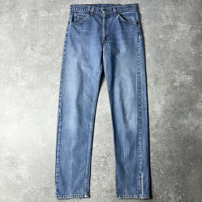 80s USA製 Levis 505 0217 デニム パンツ 31 33 / 80年代 アメリカ製 リーバイス ビンテージ ジーンズ ジーパン 【中古】 古着 アメリカ古着 USED ユーズド 中古 VINTAGE US古着 アメカジ