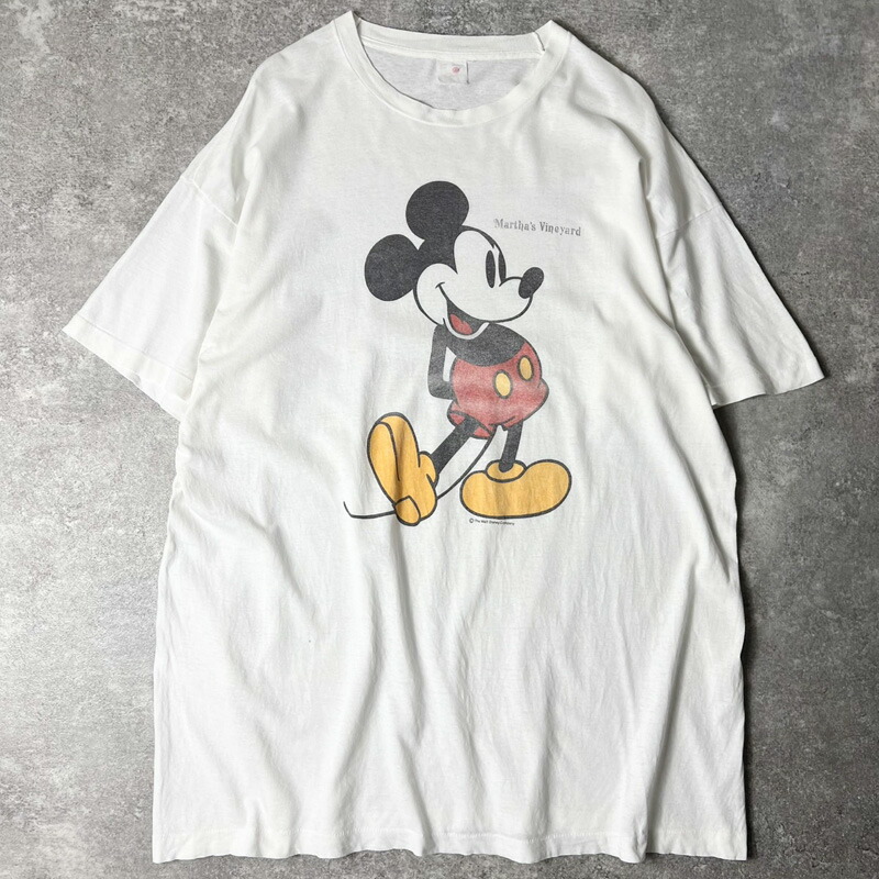 楽天市場】80s ☆ ディズニー オフィシャル ミッキー 染み込み