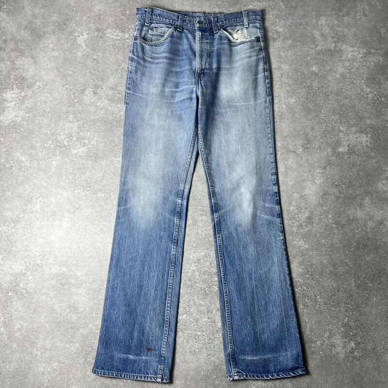 ヒゲ 80s USA製 Levis 517 0217 フレア デニム パンツ 35 35 / 80年代 アメリカ製 リーバイス ビンテージ オールド ジーンズ ジーパン 【中古】 古着 アメリカ古着 USED ユーズド 中古 VINTAGE US古着 アメカジ 9,856円