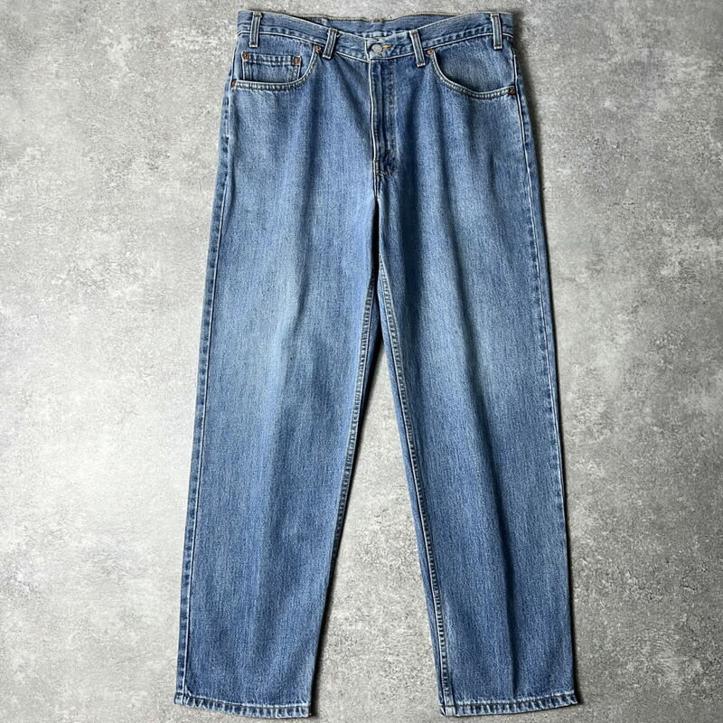 楽天市場】90s USA製 Levis 550 ブラック デニム パンツ 36 32 / 90