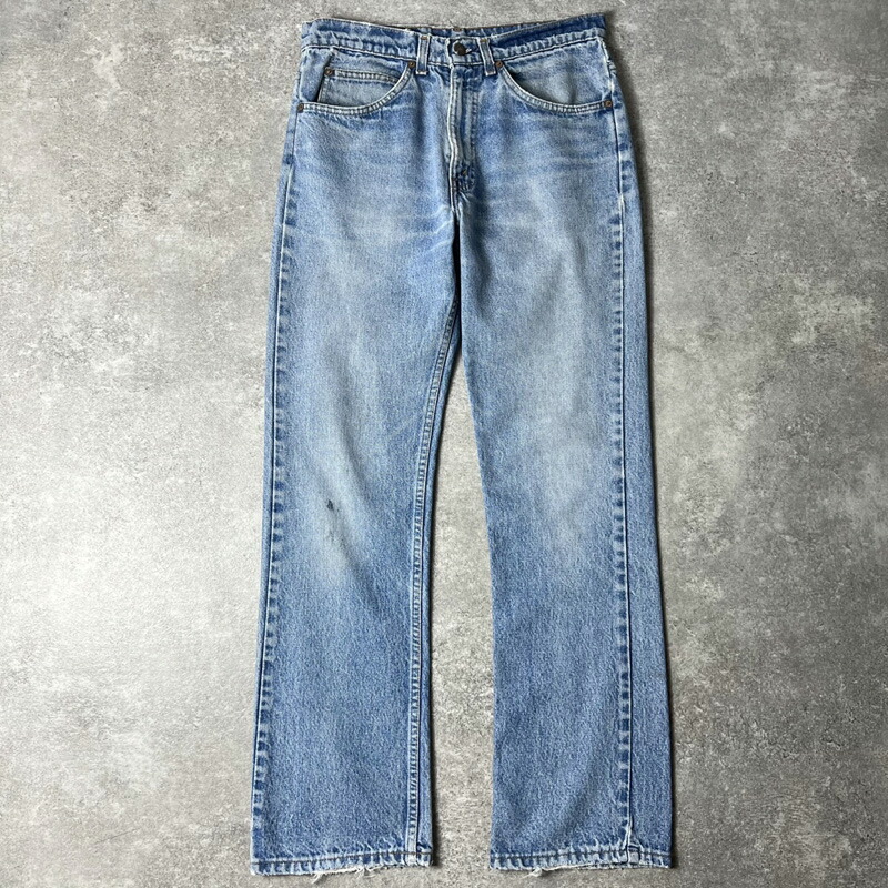 楽天市場】00s Levis 517 フレア クラッシュ デニム パンツ 33