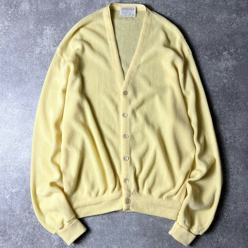 楽天市場】60s Ren dale 無地 ウール アクリル ニット カーディガン M