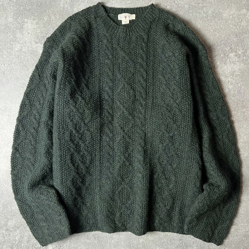 楽天市場】90s 巨人タグ J.CREW ロールネック コットン ニット