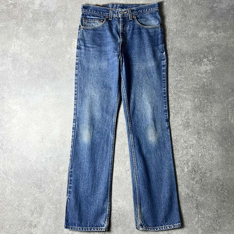 00s USA製 Levis 517 0217 太陽フレア ジーンズ ズボン下 31 32 / 00年月日 亜米利加製 リーヴァイズジーンズ 年寄りの デニム ジーパン
