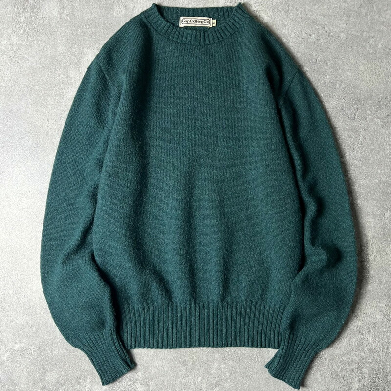 楽天市場】90s GAP ライン入り コットン ニット セーター L / 90年代