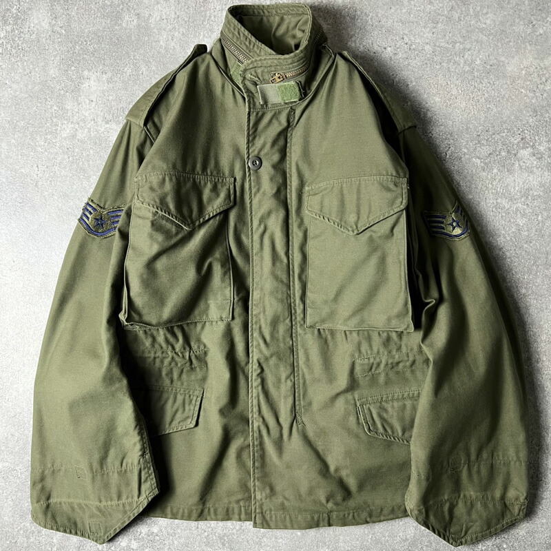 楽天市場】80s US ARMY 米軍実物 M-65 フィールド ジャケット S-R 3rd