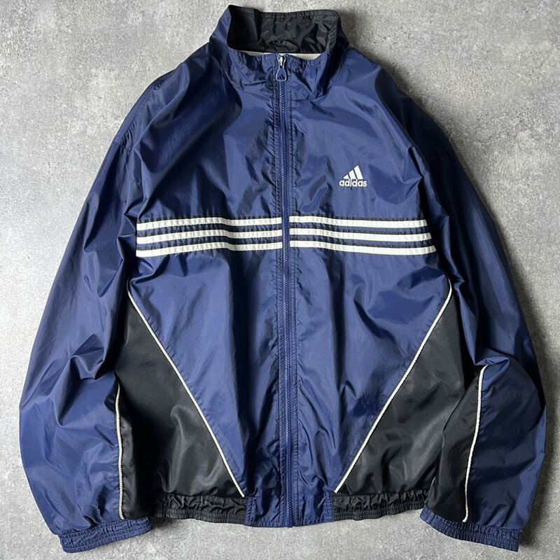 楽天市場】90s adidas ライナー付き ハーフジップ ナイロン アノラック
