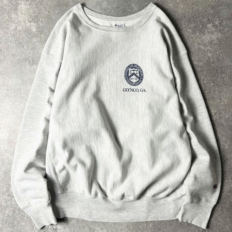 楽天市場】80s トリコタグ USA製 Champion 染み込み カレッジ プリント