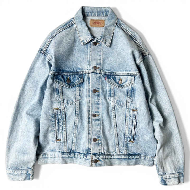 80s USA製 Levis 71507 0219 ジーンズ 上衣 L / 80年月日 亜米利加製 ビンテージ リーヴァイズジーンズ 隠し付き添い人 70506 70505 【中古】 古着 亜米利加古着 USED ユーズド 中古 VINTAGE US古着 アメカジ