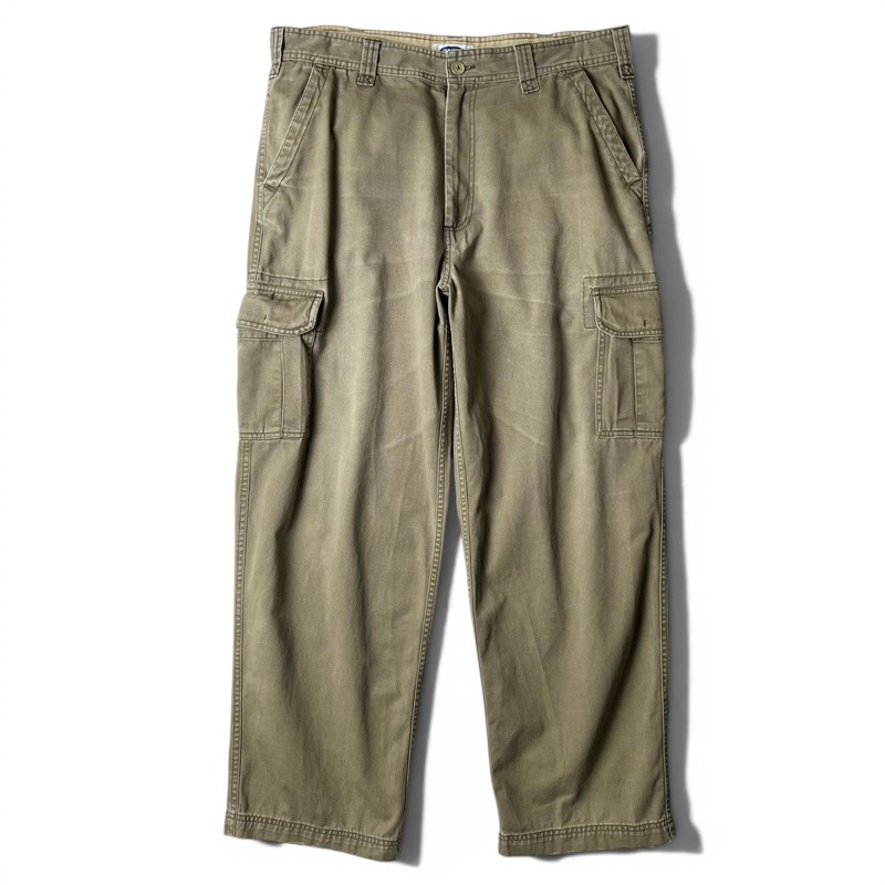 00s OLD NAVY ミリタリー タイプ コットン カーゴ パンツ 36 32 / 00年代 オールド ネイビー オリーブ カーキ M-65 M-51 ワイド 【中古】 古着 アメリカ古着 USED ユーズド 中古 VINTAGE US古着 アメカジ｜US古着 RUMRAGE 店