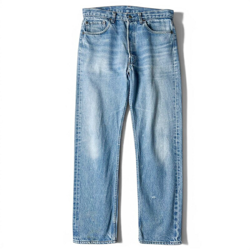ヒゲ 80s USA製 Levis 501 引っ切り無い ジーンズ ズボン下 W33 / 80年月日 亜米利加製 リーヴァイズジーンズ ビンテージ デニム ジーパン 脇割り当て 【中古】 古着 亜米利加古着 USED ユーズド 中古 VINTAGE US古着 アメカジ