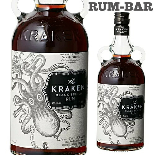クラーケン ブラック スパイスドラム セラミックボトル 2017年限定 並行品] クラーケン ブラックスパイスド ラム セラミックボトル
