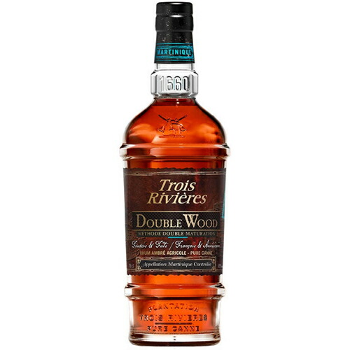 【全品P3倍】 トロワリビエール ダブルウッド 700ml 43度 マルティニーク ラム RUM ラム酒 虎S 全品P3倍は4/4 20:00～4/10 01:59まで