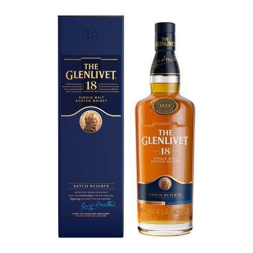グレンリベット 18年 700ml 40度 正規 スコッチ ウイスキー シングルモルト スペイサイド glenlivet scotch whisky 長S|ラム専門店 RUM-BAR