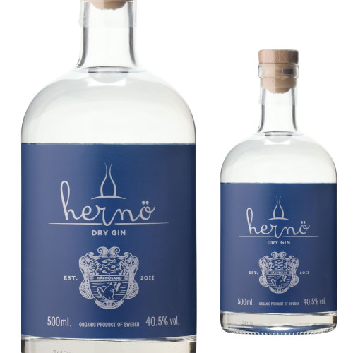 ヘルノ ロンドンドライ ジン クラフトジン 40.5度 500ml 北欧 スウェーデン GIN gin 長S