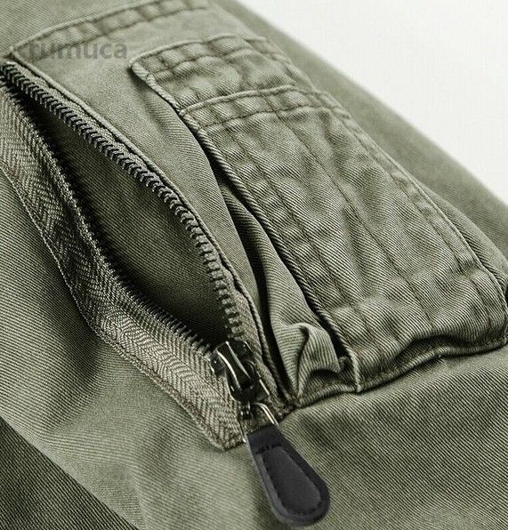 カーキ 4XL 3XL 2XL XL L M 大きいサイズ カジュアル 軽量 アウター 秋 春 薄手 綿100％ ミリタリー ブルゾン MA-1 ジャケット｜Rumuca