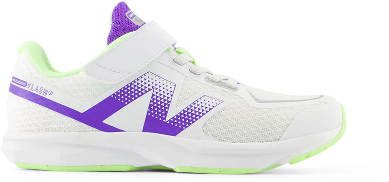ニューバランス newbalance PFLSJ5PC M キッズ ジュニア ランニングシューズ 通学 Flash v7 Bungee Lace with Top Strap 靴 ギフト プレゼント