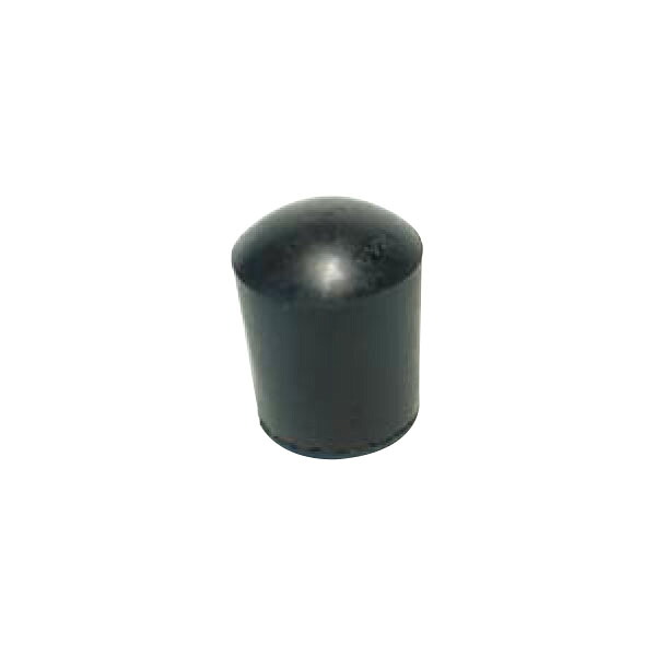 脚立用足ゴム 小 25.4φ 500個セット 黒 足場用品 アラオ AR-2423
