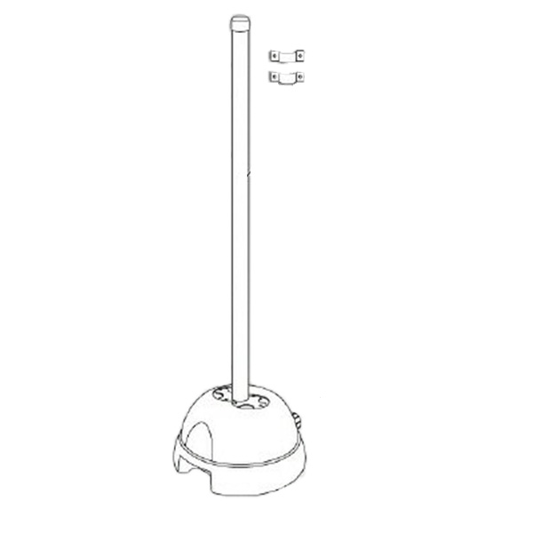 ユニット UNIT 3WAYベースセット60.5（平リブ用） 834-023 17,664円