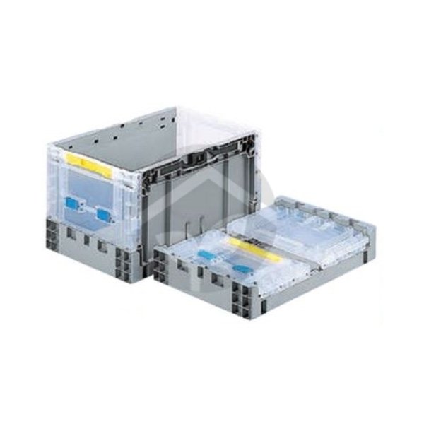サンコー 三甲 TP関連商品 オリコンラックTPO-343T(短側扉あり) 透明ライトグレー 556760