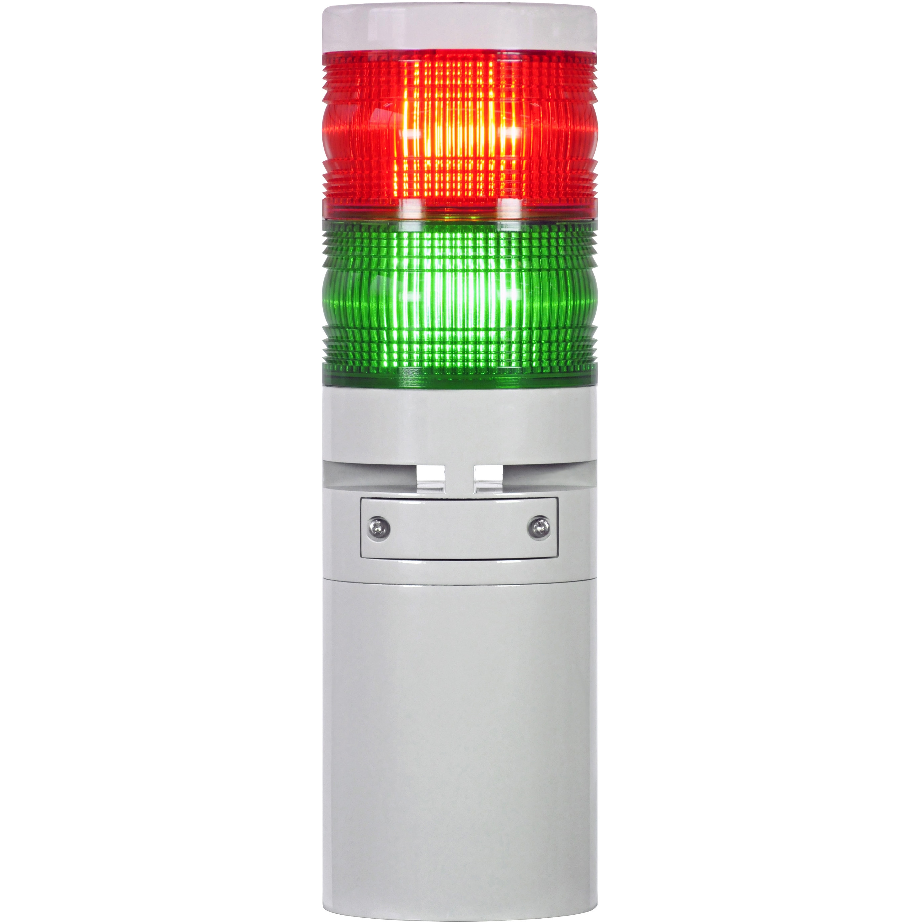 LED積層灯 屋内用 2段 赤緑 DC24V 2.9W  VT10K-D24T2 日恵製造所