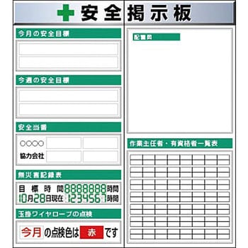 つくし工房 スチール製フラット掲示板2点タイプセット 大タイトルAタイプ KG-611A