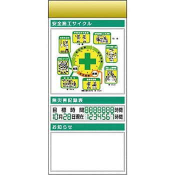 つくし工房 スチール製フラット掲示板追加ボード 大タイトルBタイプ KG-686BB