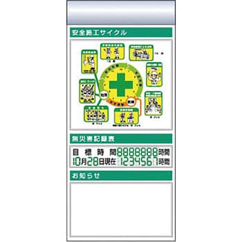 つくし工房 スチール製フラット掲示板追加ボード 大タイトルEタイプ KG-686BE