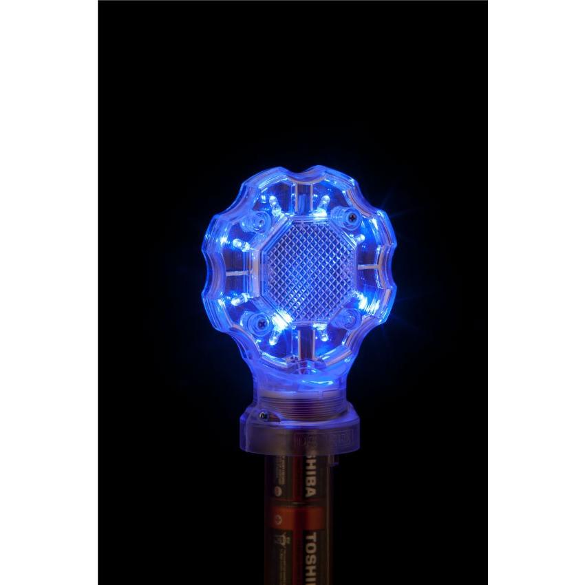 フラッシュ120 青LED 電池別途 DFL-120V　ダンレックス