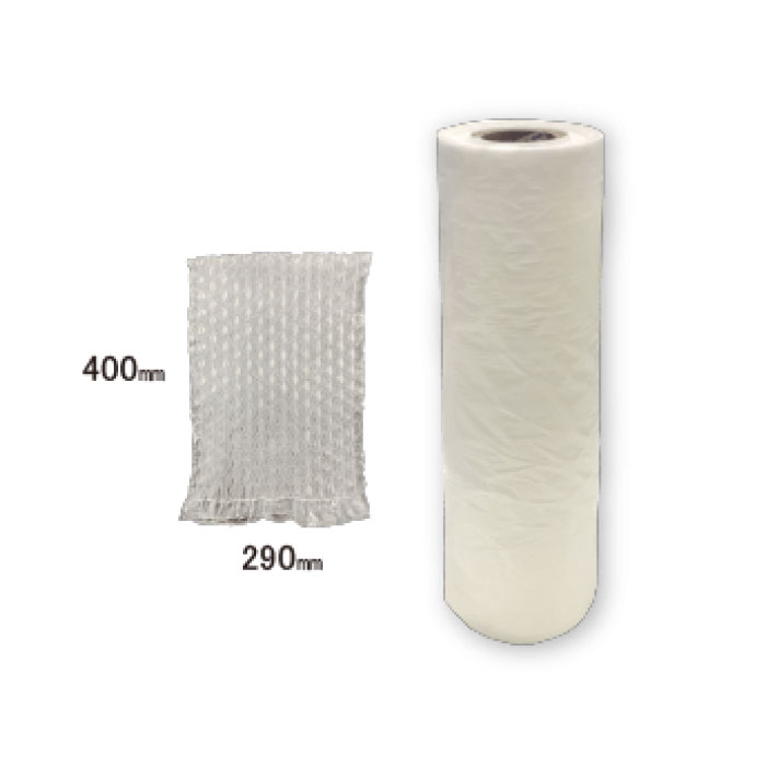 グリーンエアー 緩衝材ミニバブルタイプ 400×300m 4巻セット ウッドプラスチックテクノロジー|資材・印刷のルネ 店