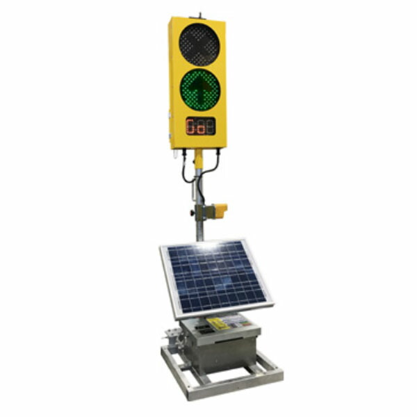 ソーラー式工事用AI信号機 ポール式 SO2501-DAR ティオック 305,505円
