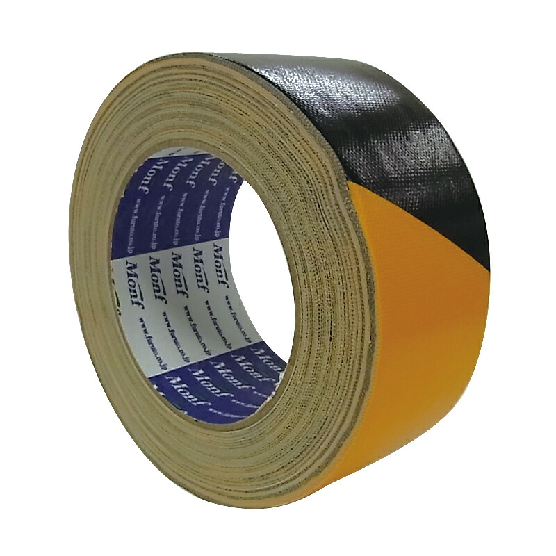 古藤工業 安全表示用布粘着テープ No.860 0.3mm×50mm×25ｍ 30巻入 S15-021 エムエフ 法人宛限定