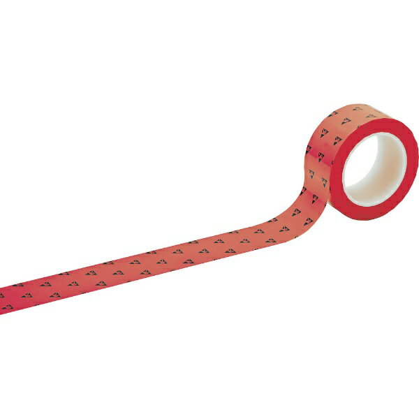 CR用帯電防止ラインテープ　HCPAS-50R　赤　50mm×33m　259024　日本緑十字