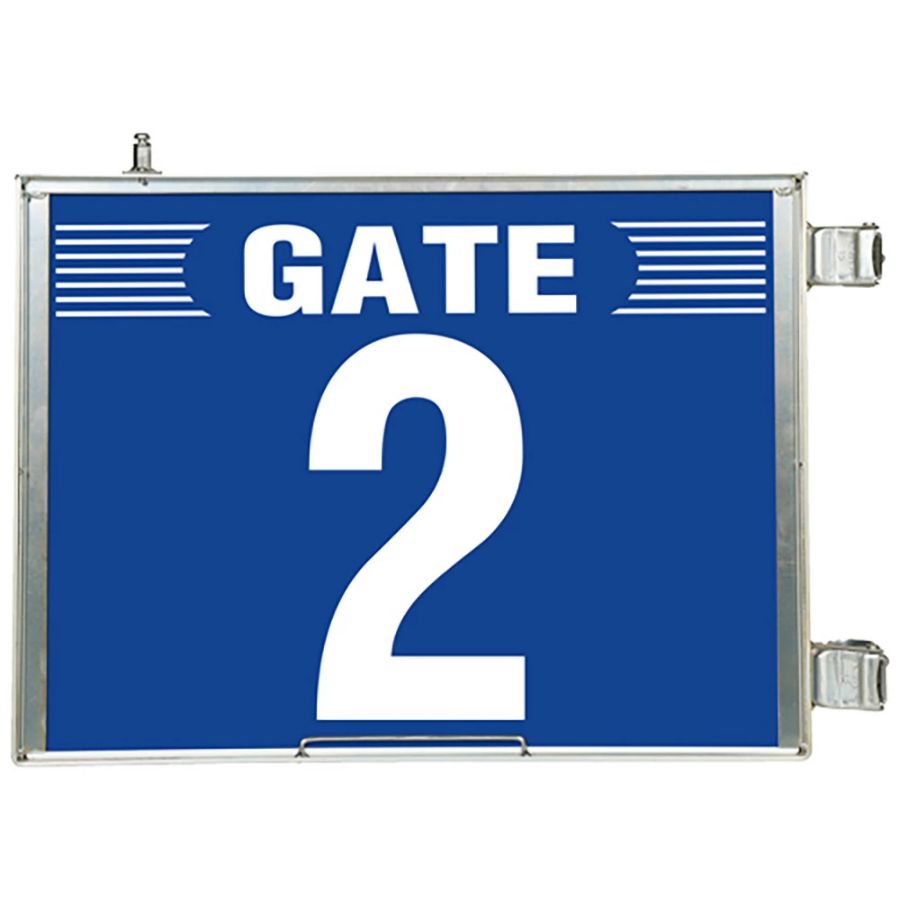 ユニット UNIT 突出し式ゲート標識 GATE2セット 305-82