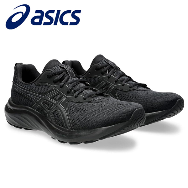ASICS ブラック スニーカー 中古・古着通販】asics (アシックス) スニーカー ブラック