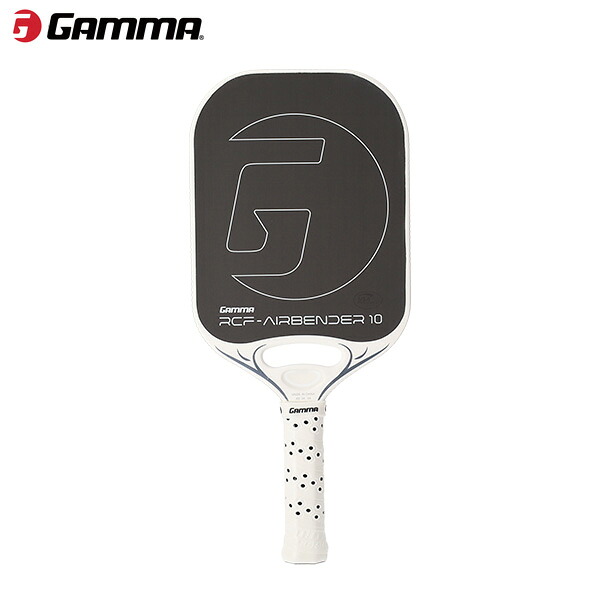 【マラソン限定！最大2000円OFFクーポン】GAMMA ピックルボールパドル RCF AIRBENDER 10 PICKLEBALL PADDLE ラケット ガンマ エアベンダー BLACK 黒 ブラック 10mm 試合 ゲーム