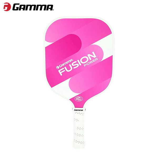 【楽天市場】GAMMA ピックルボールパドル FUSION POWER (ピンク) PICKLEBALL PADDLE ラケット ガンマ