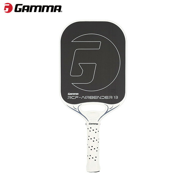 【マラソン期間限定！最大2000円OFFクーポン】GAMMA ピックルボールパドル RCF AIRBENDER 13 PICKLEBALL PADDLE ラケット ガンマ エアベンダー BLACK 黒 ブラック 13mm 試合 ゲーム｜ランニング専門店 A（エース）