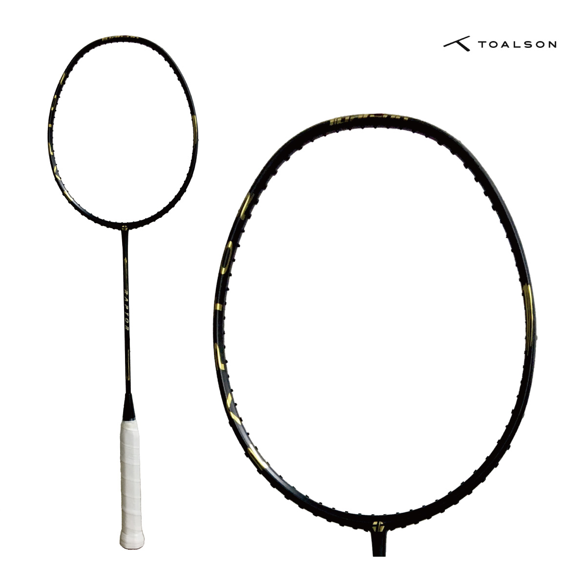 【4月18日0時～48H限定★ショップP最大10倍】Toalson　ラプター　1DR82801　2025SS　ゴールド　バドラケ　バドミントン　バドミントンラケット　ラケット　トアルソン　RAPTOR