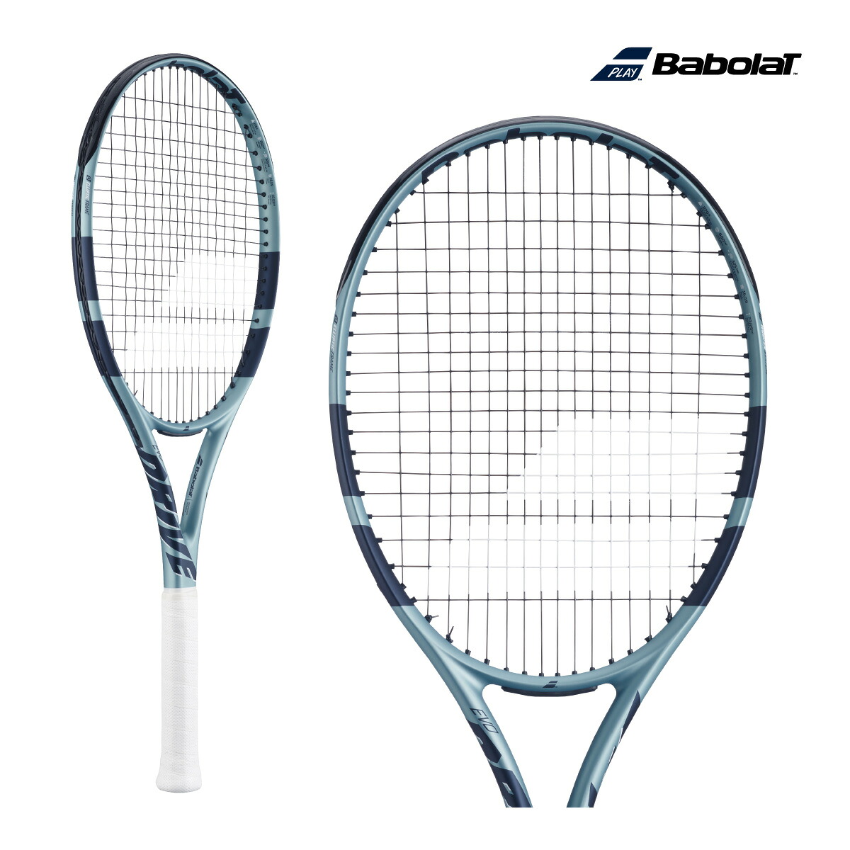4月11日0時～48H限定★ショップP最大5倍】Babolat　エボドライブ　 101545-100　 2025SS　カデットブルー　バボラ　Evo Drive　テニスラケット　ラケット　テニス　テニスラケット　硬式テニス
