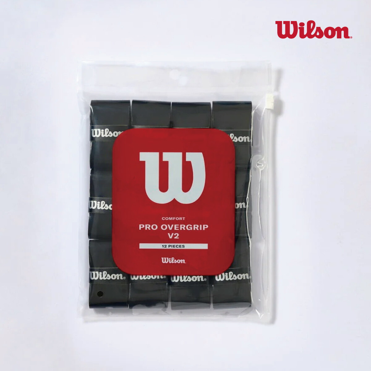 【楽天市場】【ポスト投函対応】WILSON プロオーバーグリップV2 12本入り ブラック PRO OVERGRIP WR8450102001