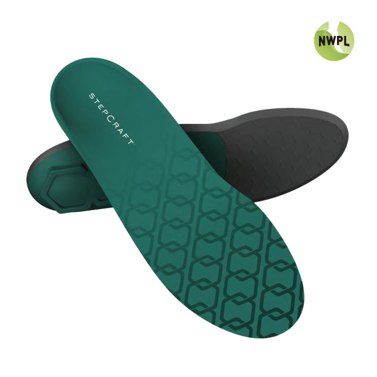 【マラソン期間限定！最大2000円オフクーポン】Northwest Podiatric Laboratory　ステップクラフト ハイ　グリーン　インソール　2025SS　StepCraft High テニスシューズ　テニス　バドミントン　ソフトテニス　シューズ