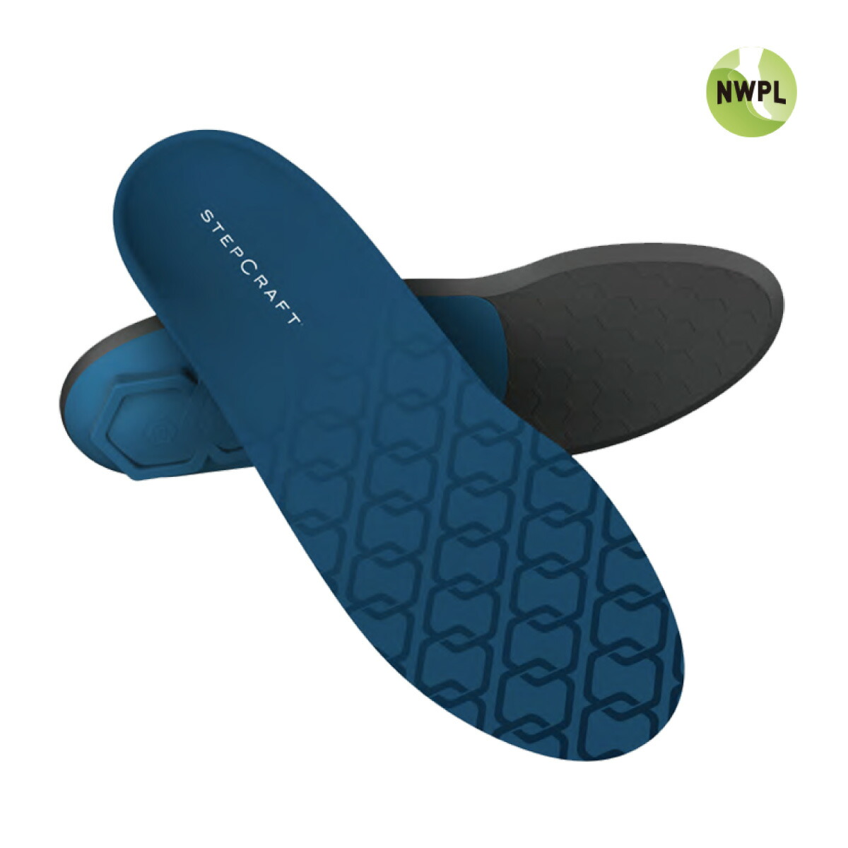 【マラソン期間限定！最大2000円オフクーポン】Northwest Podiatric Laboratory　ステップクラフト ミッド　ブルー　インソール　2025SS　StepCraft MID テニスシューズ　テニス　バドミントン　ソフトテニス　シューズ