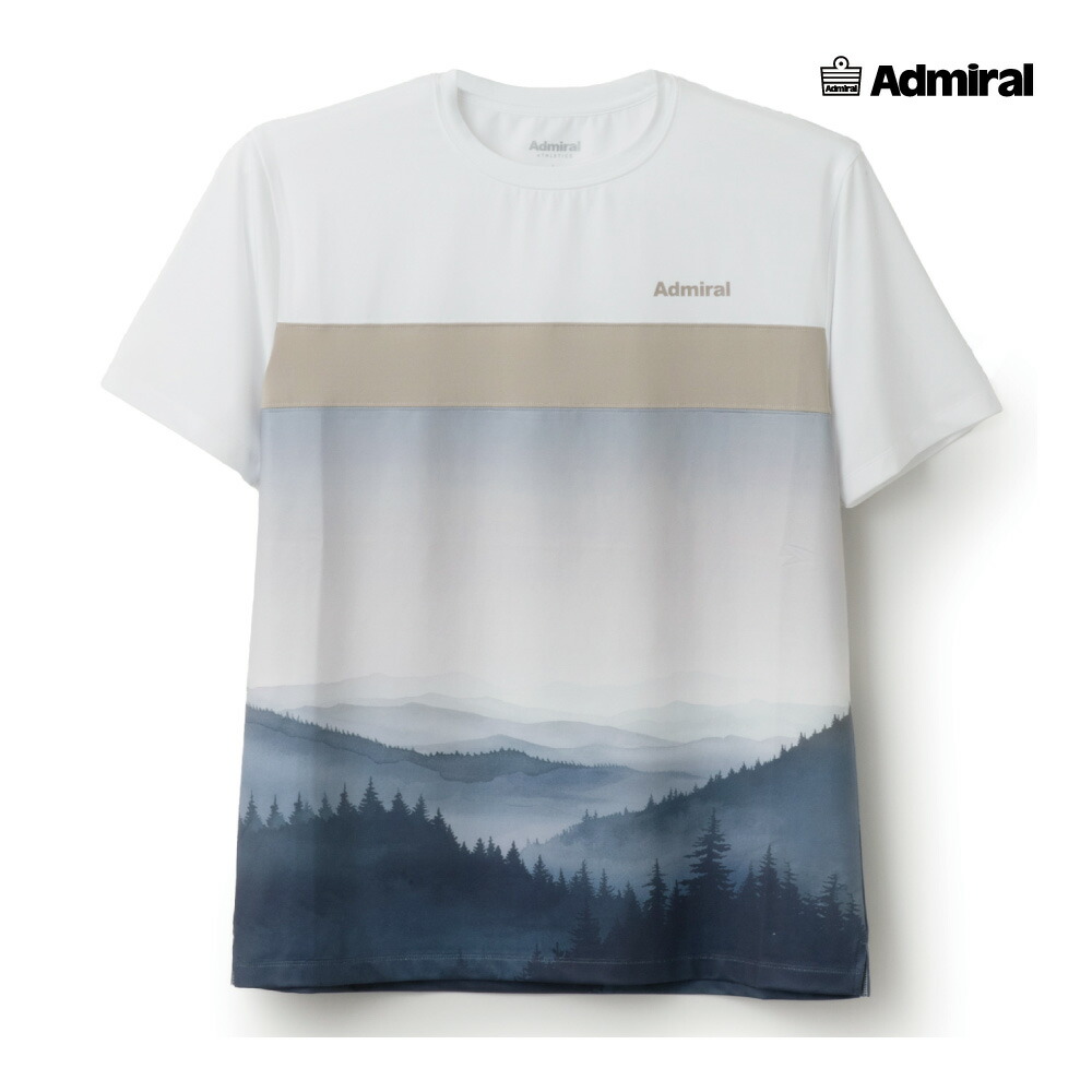 楽天市場】ADMIRAL メンズ スラッシュフロントラインTEE ATMA517-010