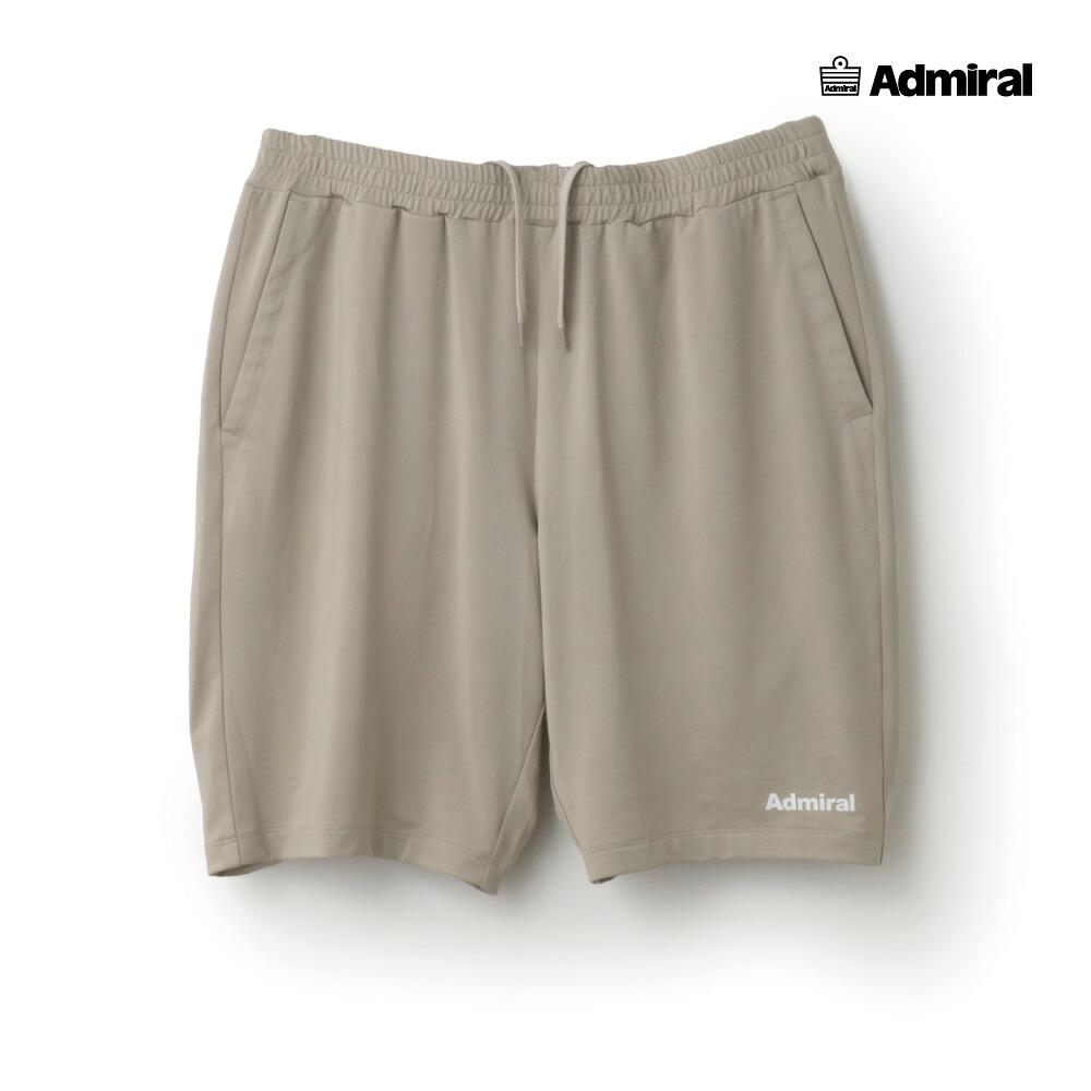 【マラソン期間限定！最大2000円オフクーポン】ADMIRAL　メンズ　ミニマルショーツ　ATMA519-029　2025FW　ベージュ　吸水速乾　UVカット　ストレッチ　アドミラル　MEN　テニスウェア　バドミントン　ソフトテニス　ポスト投函対応