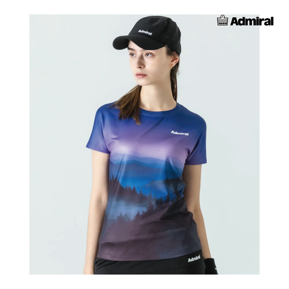 楽天市場】ADMIRAL レディース バックタックフレアグラフィックTEE