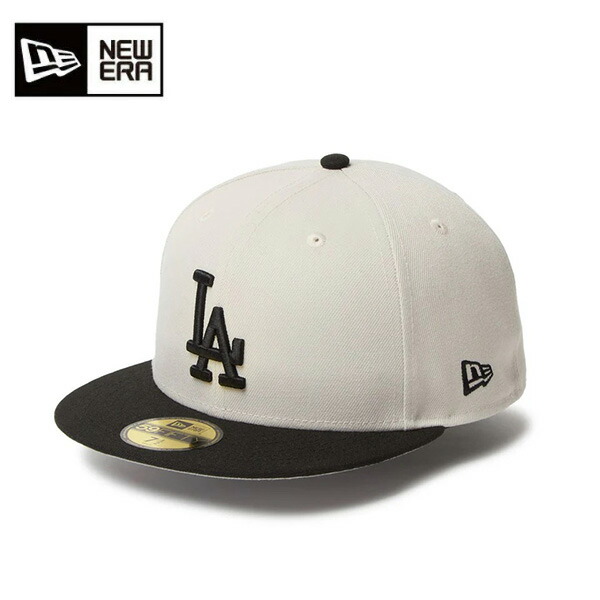 【4月18日0時～48H限定★ショップP最大10倍】ニューエラ キャップ 59FIFTY Powered by GORO NAKATSUGAWA（MIN-NANO） ロサンゼルス・ドジャース ユニセックス 25FW ストーン/ブラックバイザー 14703384 帽子 中津川吾郎