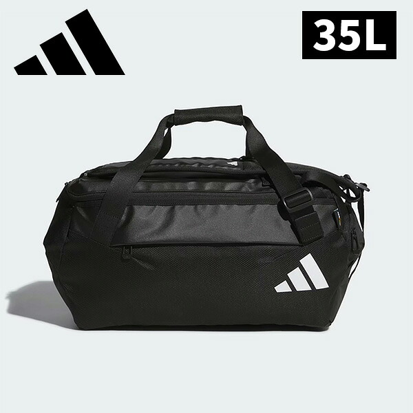 【マラソン期間限定！最大2000円OFFクーポン】アディダス EP/Syst. ダッフルバッグ 35L ユニセックス 26SS ブラック JY9565 カバン リュック 多目的バッグ 黒 メンズ レディース 大容量 adidas｜ランニング専門店 A（エース）